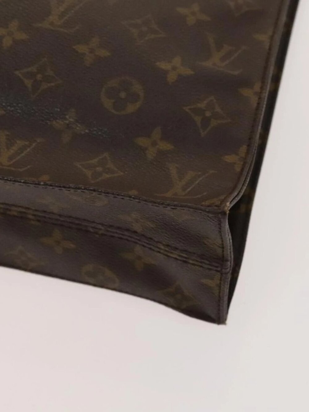 LOUIS VUITTON Monogram Sac Plat Hand Bag - Picture 5 of 16